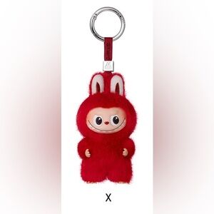 THE MONSTERS Pin for Love Series-Vinyl Plush Pendant Labubu - Letter X